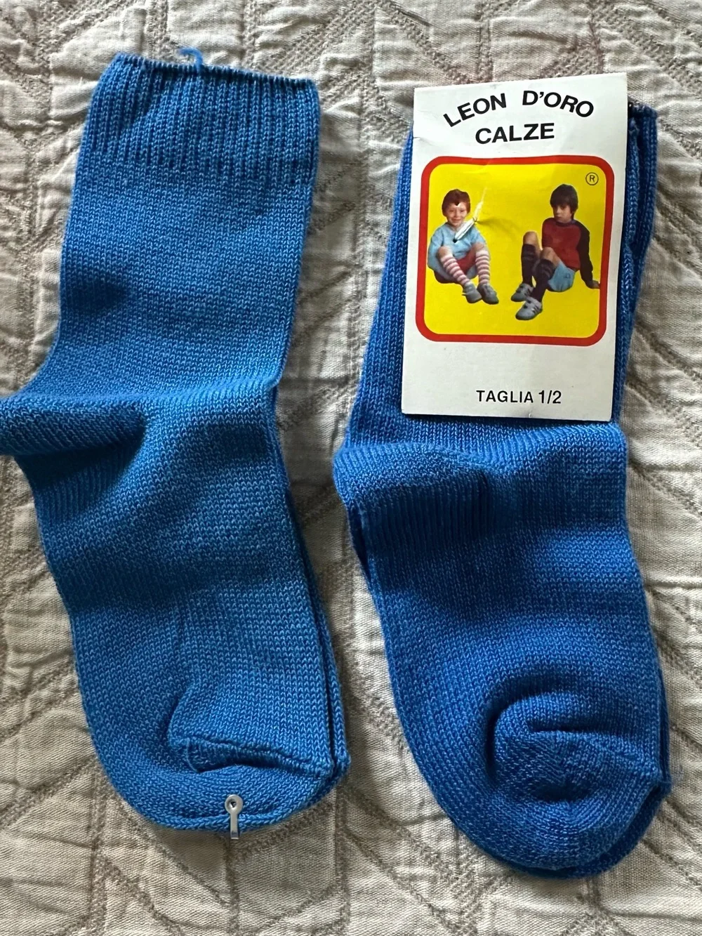 Toddler Crew Socks - Blue